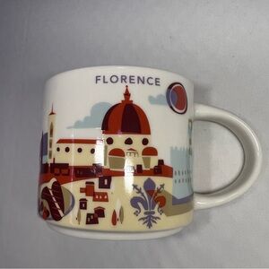 Starbucks Florence You Are Here mug.  Brand new unused without box.